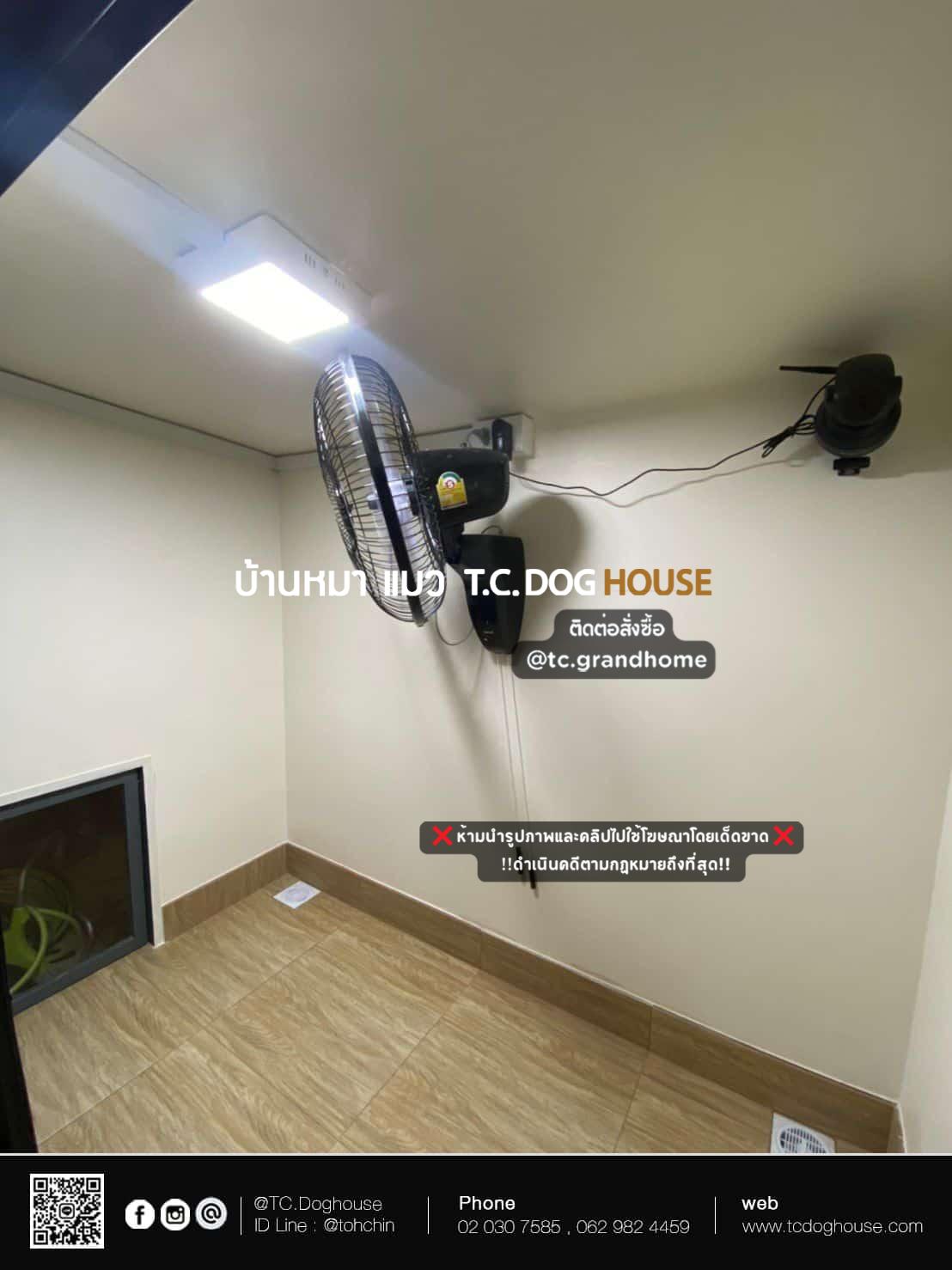 บ้านหมา บ้านแมว แบบ 6 โมเดิร์นสไตล์ ขนาด 150x170x180cm. - Image 4