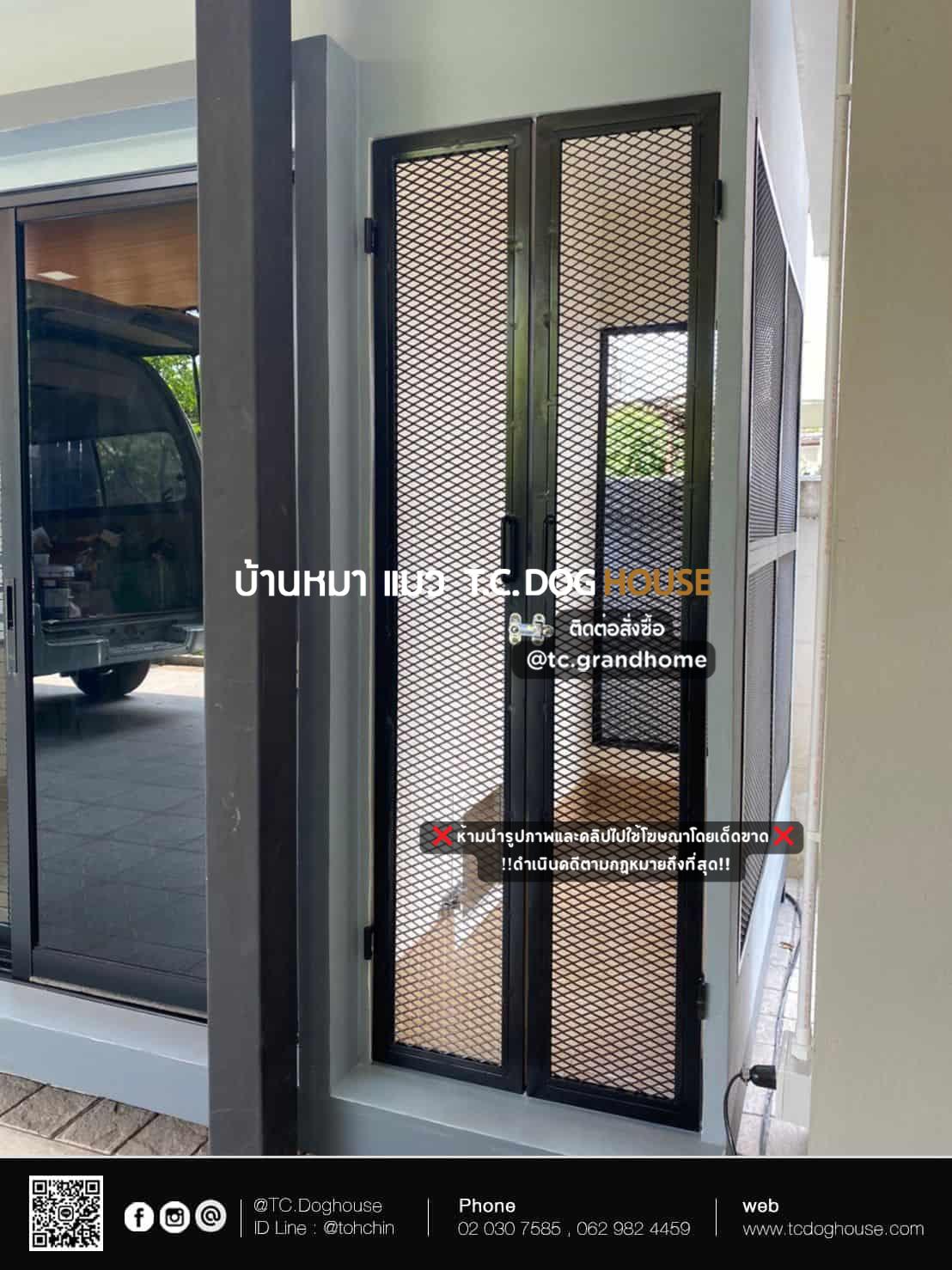 บ้านหมา บ้านแมว แบบ 4 โมเดิร์นสไตล์ ขนาด 170x230x220cm. - Image 6