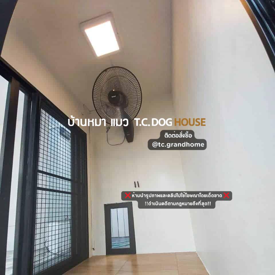 บ้านหมา บ้านแมว แบบ 3 โมเดิร์นสไตล์ ขนาด 120x150x180cm. - Image 7