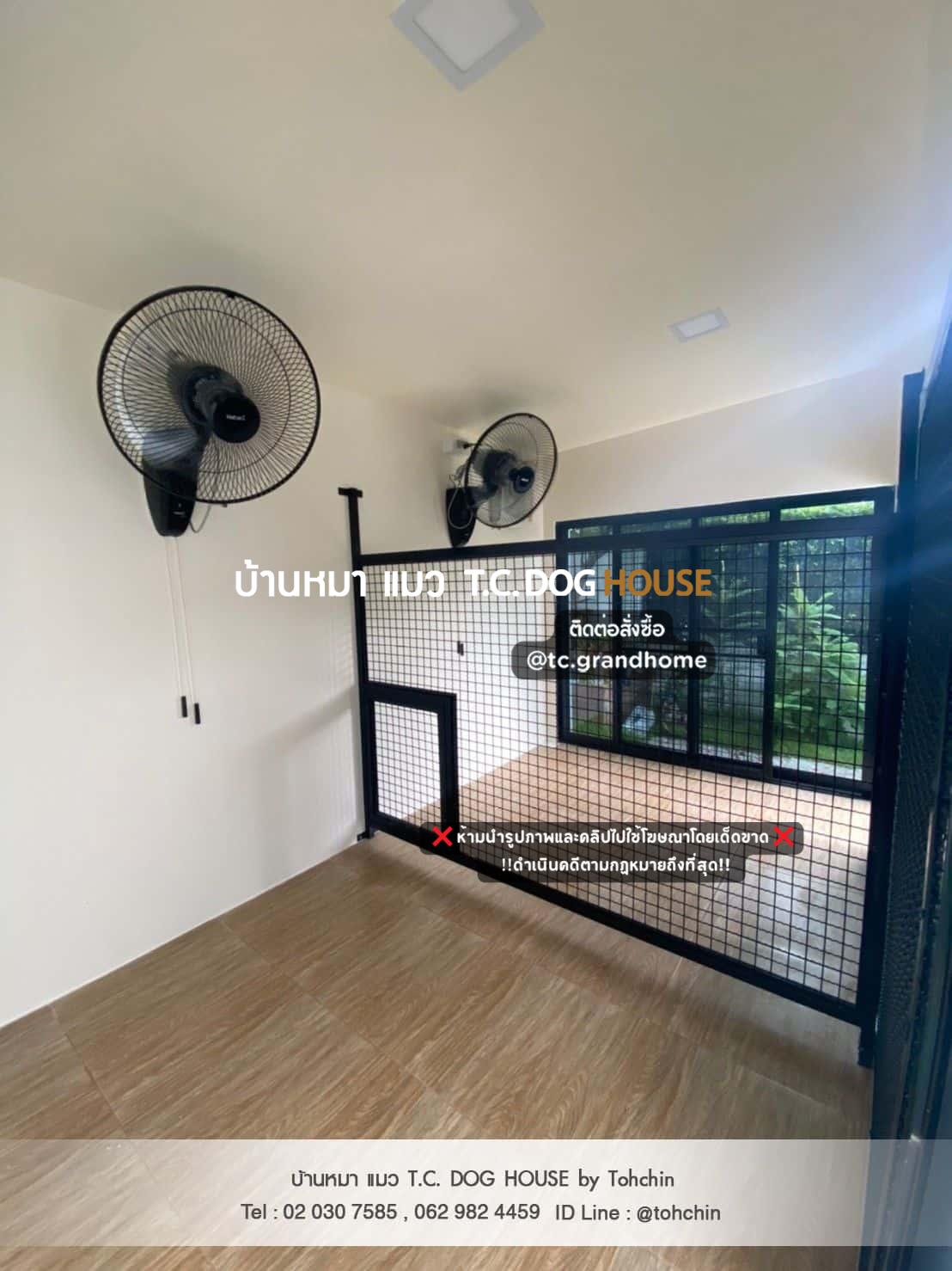 บ้านหมา บ้านแมว แบบ 3 โมเดิร์นสไตล์ ขนาด 180x300x200cm. - Image 8