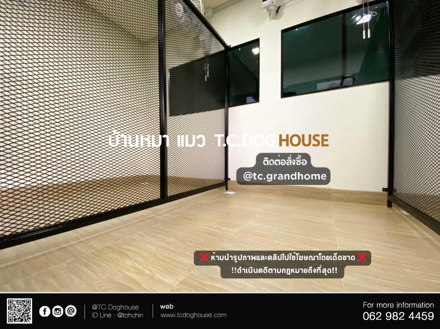บ้านหมา บ้านแมว แบบ 25 คลาสสิคสไตล์ ขนาด 200x400x220cm. - Image 10