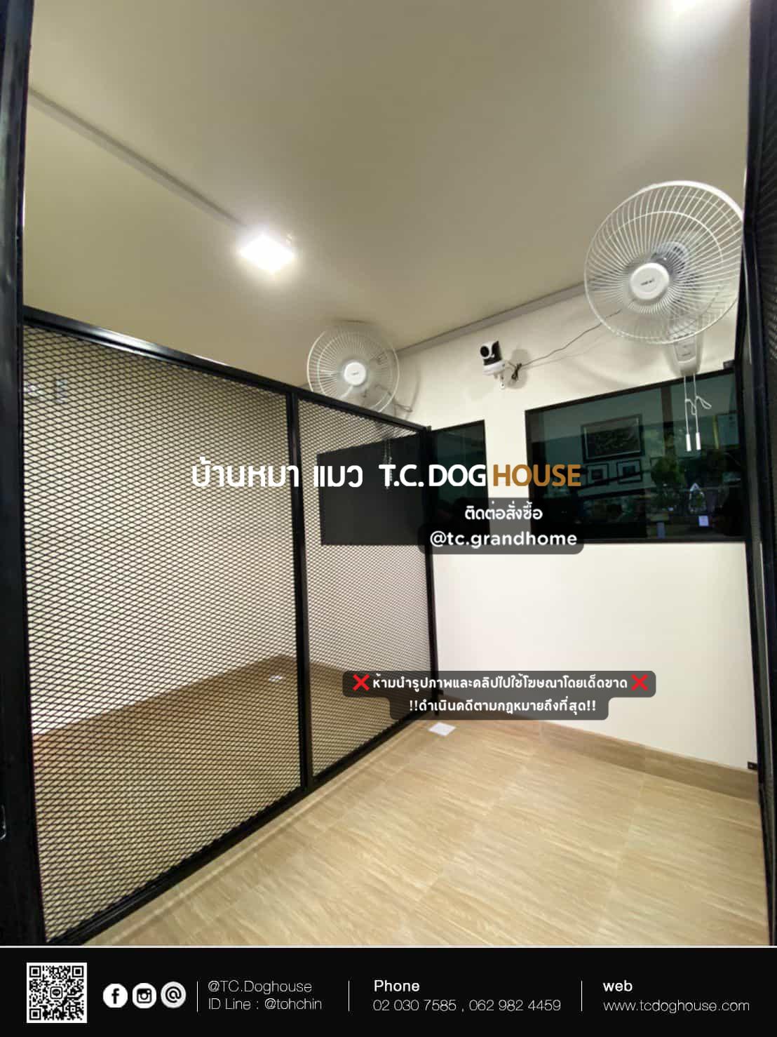 บ้านหมา บ้านแมว แบบ 25 คลาสสิคสไตล์ ขนาด 200x400x220cm. - Image 9