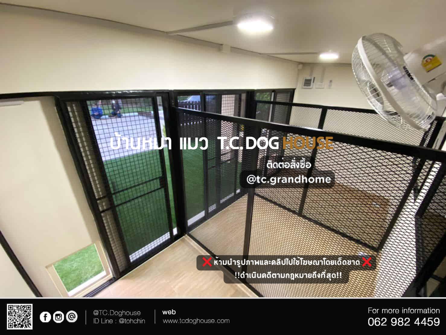 บ้านหมา บ้านแมว แบบ 25 คลาสสิคสไตล์ ขนาด 200x400x220cm. - Image 7