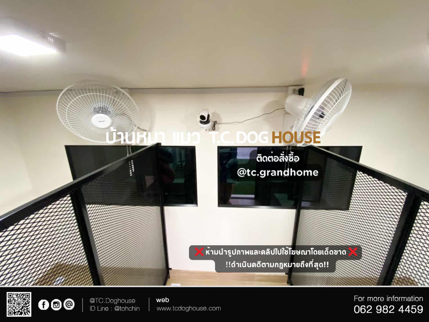 บ้านหมา บ้านแมว แบบ 1 นอร์ดิกสไตล์ ขนาด 120x150x180cm. - Image 9