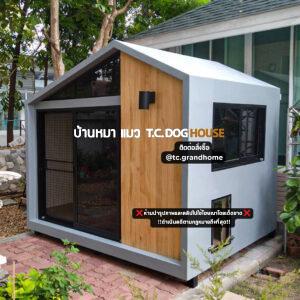 บ้านหมา บ้านแมว แบบ 11 นอร์ดิกสไตล์ ขนาด 200x230x210cm.