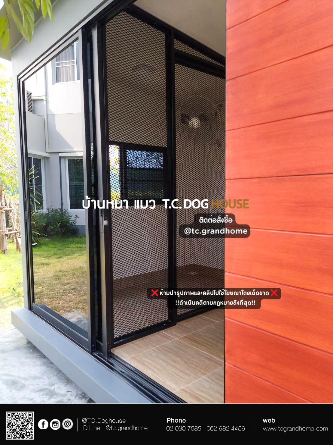 บ้านแมว บ้านแมว แบบ 6 โมเดิร์นสไตล์ ขนาด 200x300x230cm. - Image 4