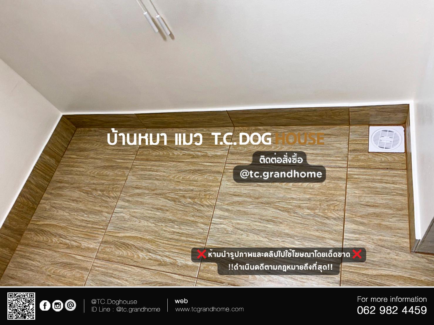 บ้านหมา บ้านแมว แบบ 11 นอร์ดิกสไตล์ ขนาด 120x150x180cm. - Image 9