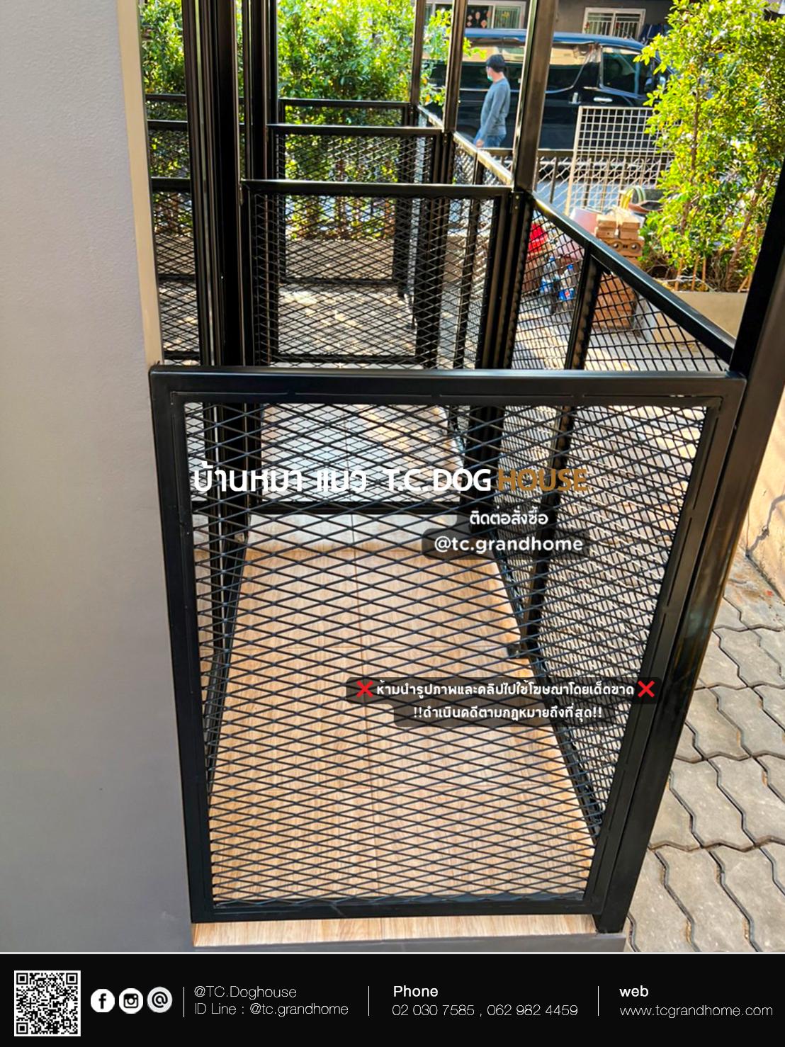 บ้านหมา บ้านแมว แบบ 26 โมเดิร์นสไตล์ ขนาด 210x360x210cm. - Image 6