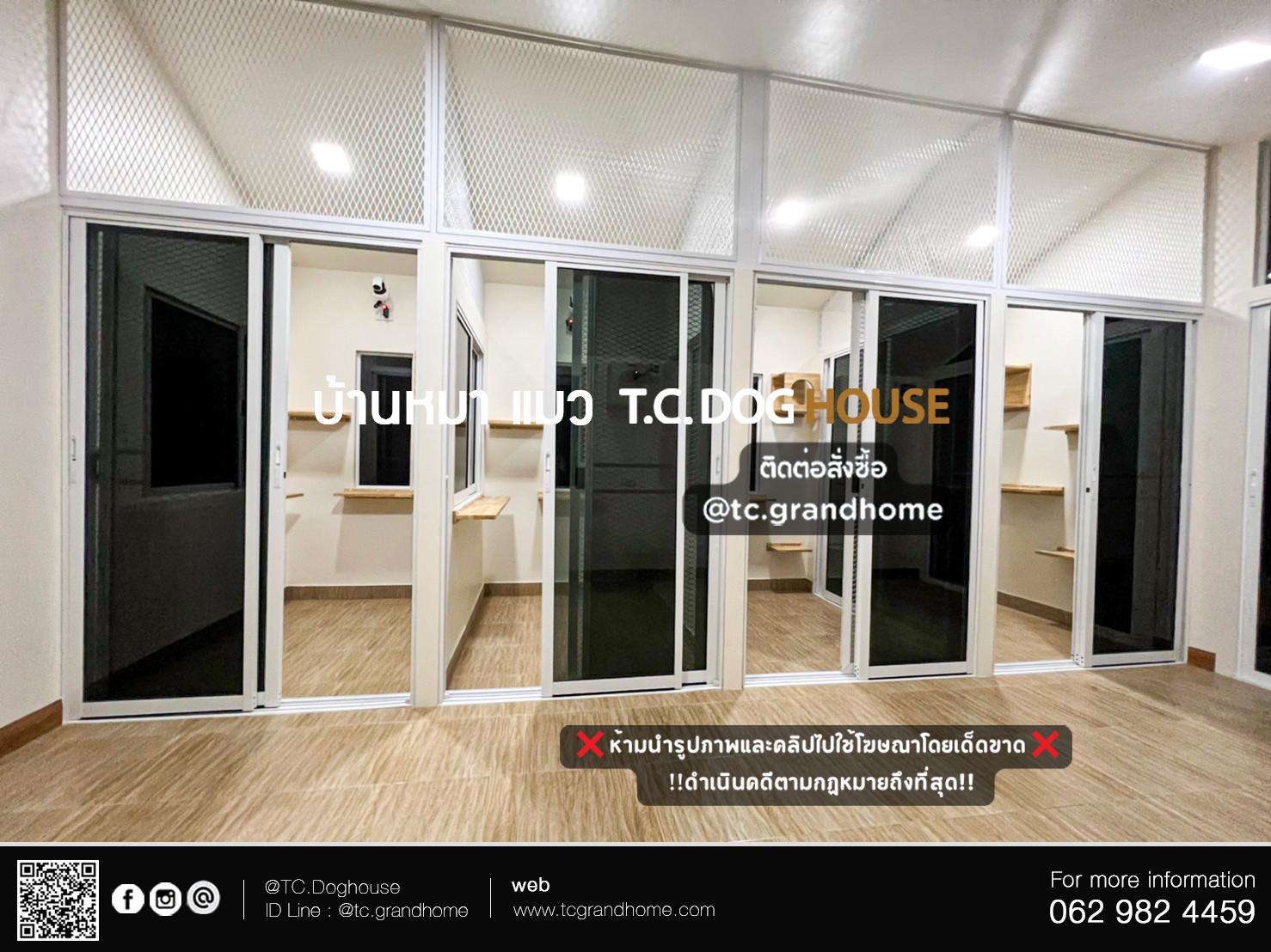 บ้านหมา บ้านแมว แบบ 11 นอร์ดิกสไตล์ ขนาด 400x550x320cm. - Image 7