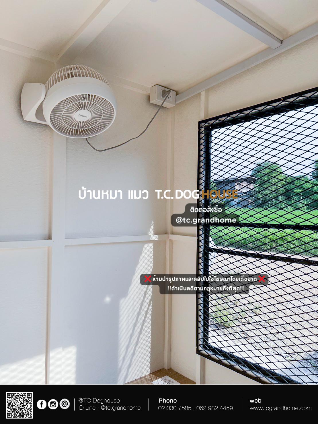บ้านหมา บ้านแมว แบบ 14 โมเดิร์นสไตล์ ขนาด 120x150x160cm. - Image 7