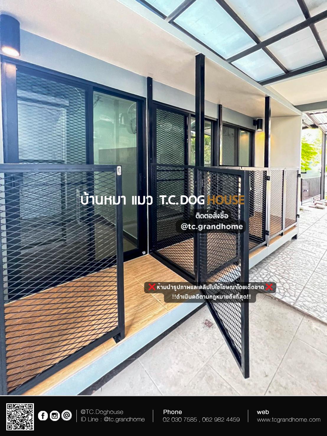 บ้านหมา บ้านแมว แบบ 20 โมเดิร์นสไตล์ ขนาด 210x360x235cm. - Image 11