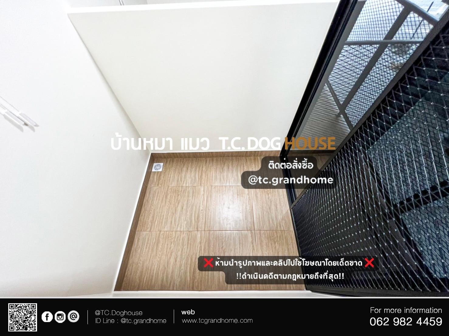 บ้านหมา บ้านแมว แบบ 20 โมเดิร์นสไตล์ ขนาด 210x360x235cm. - Image 6