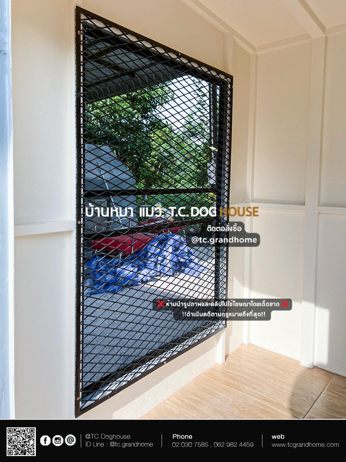 บ้านหมา บ้านแมว แบบ 14 โมเดิร์นสไตล์ ขนาด 120x150x160cm. - Image 11