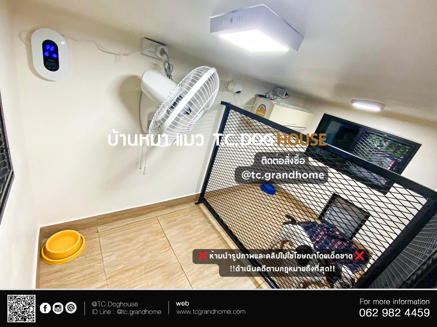 บ้านหมา บ้านแมว แบบ 27 คลาสสิคสไตล์ ขนาด 150x250x150cm. - Image 8