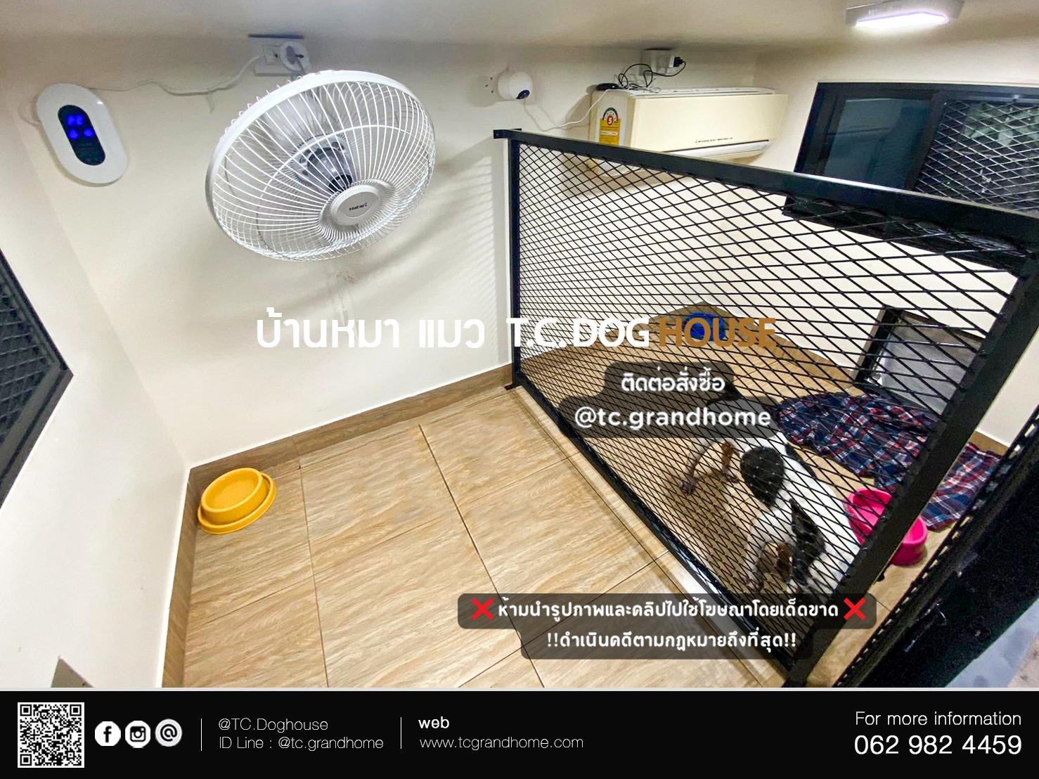 บ้านหมา บ้านแมว แบบ 27 คลาสสิคสไตล์ ขนาด 150x250x150cm. - Image 9