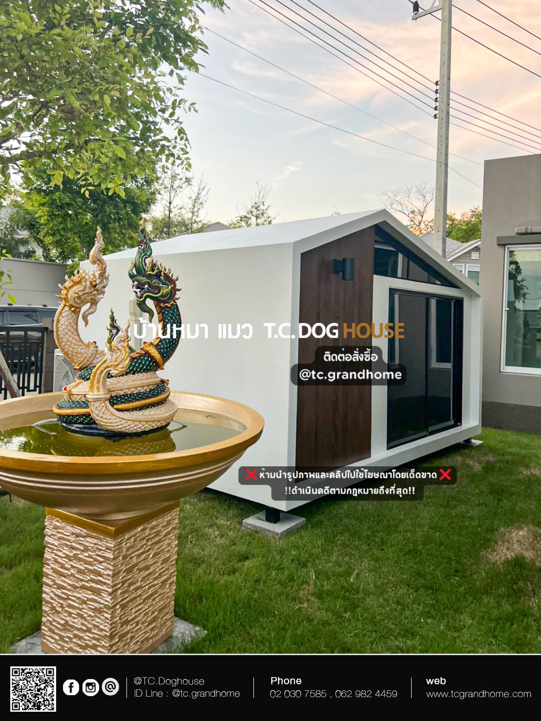 บ้านหมา บ้านแมว แบบ 11 นอร์ดิกสไตล์ ขนาด 250x350x220cm. - Image 8