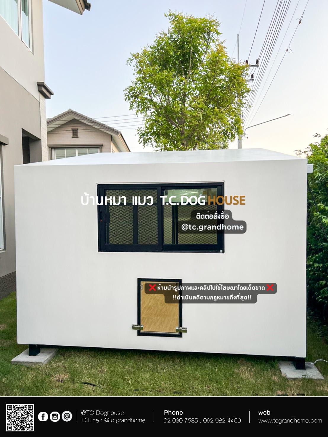 บ้านหมา บ้านแมว แบบ 11 นอร์ดิกสไตล์ ขนาด 250x350x220cm. - Image 6