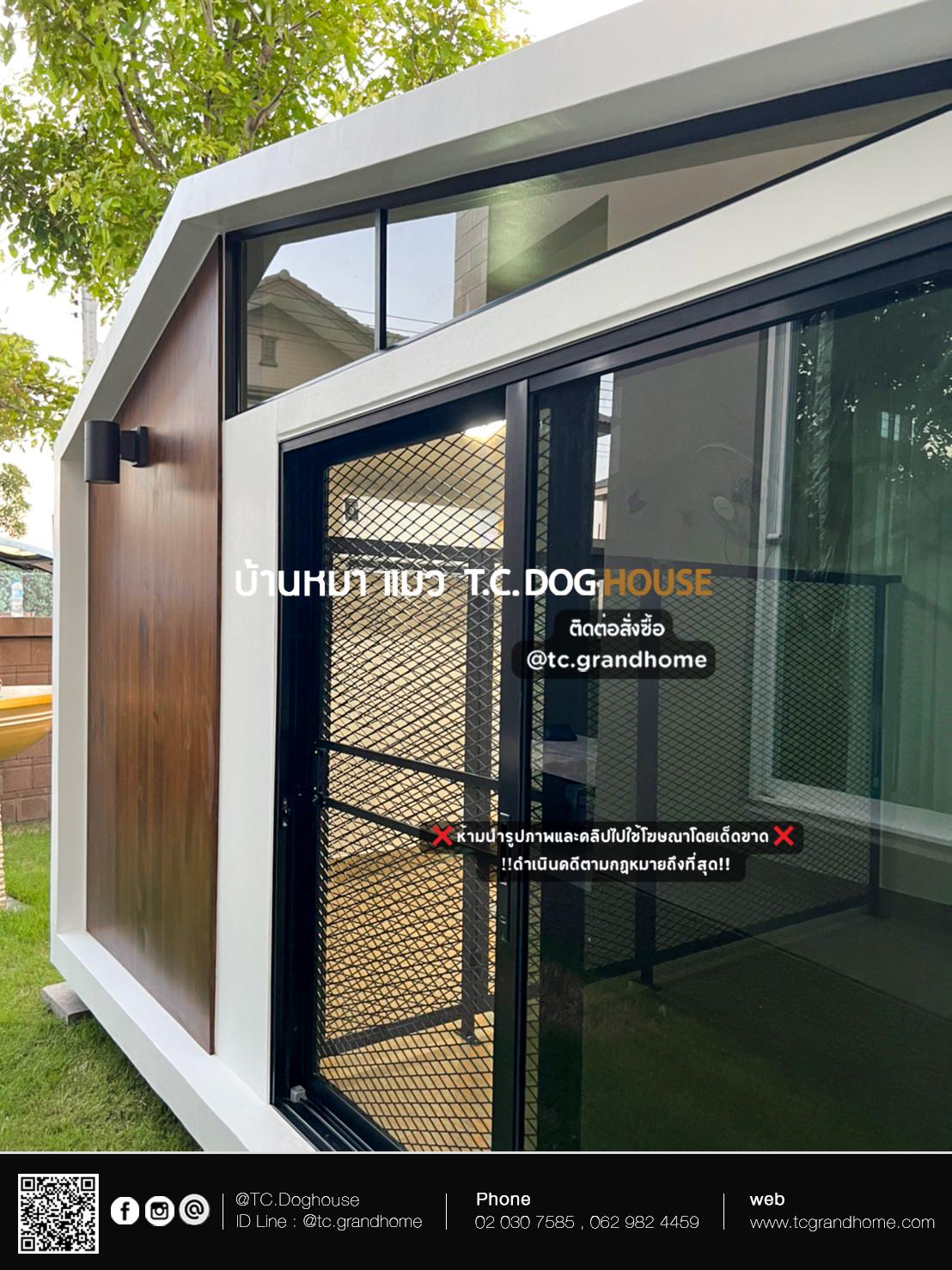 บ้านหมา บ้านแมว แบบ 11 นอร์ดิกสไตล์ ขนาด 250x350x220cm. - Image 3