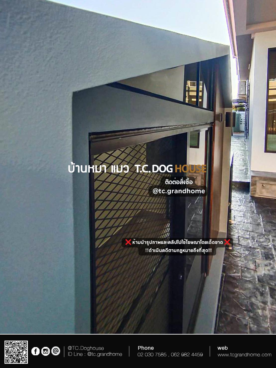 บ้านหมา บ้านแมว แบบ 11 นอร์ดิกสไตล์ ขนาด 110x240x200cm. - Image 6
