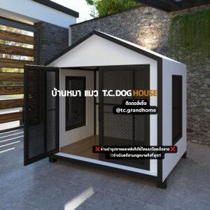 บ้านหมา บ้านแมว แบบ 15 นอร์ดิกสไตล์ ขนาด 120x150x160cm.