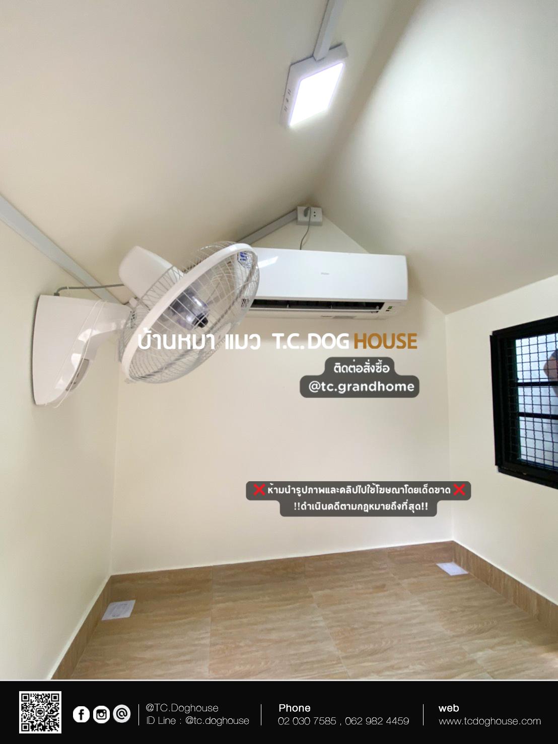 บ้านหมา บ้านแมว แบบ 5 โมเดิร์นสไตล์ ขนาด 150x170x200cm. - Image 5