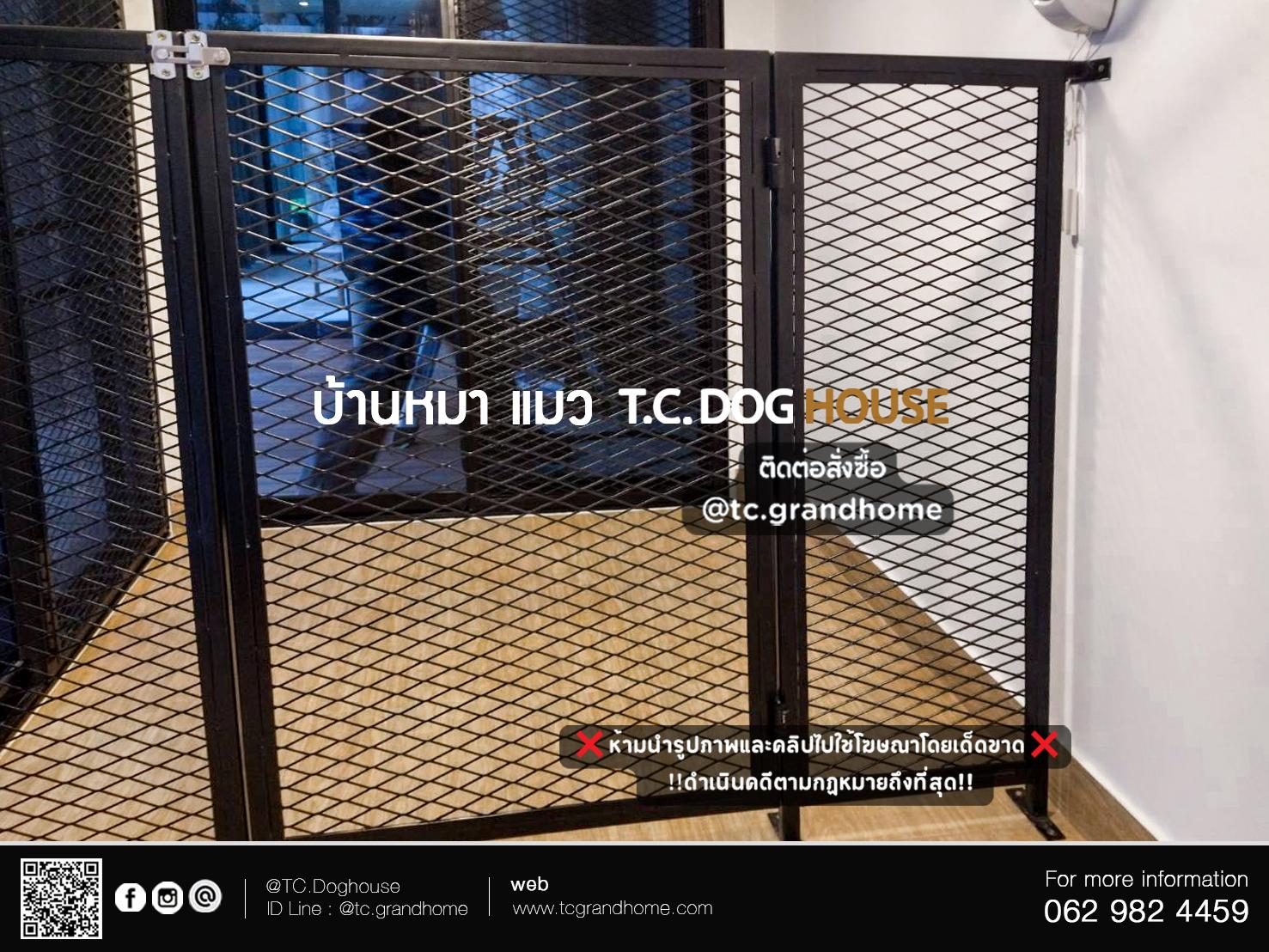 บ้านหมา บ้านแมว แบบ 3 โมเดิร์นสไตล์ ขนาด 160x270x180cm. - Image 11