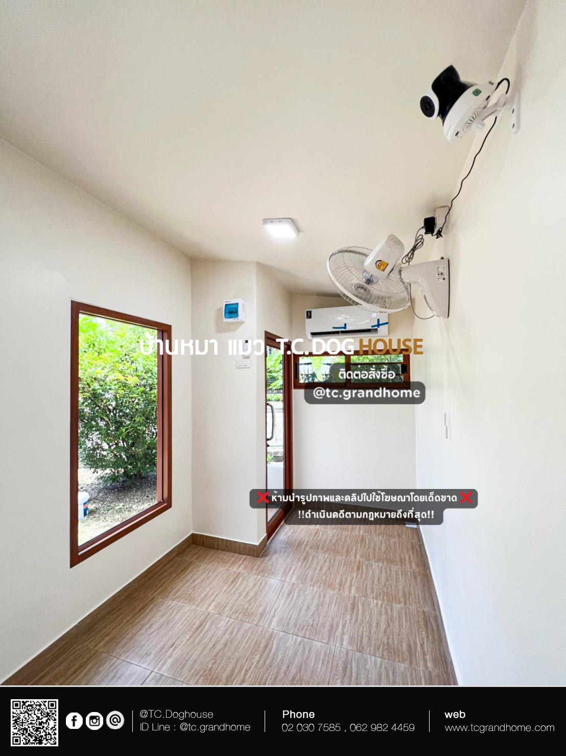 บ้านหมา บ้านแมว แบบ 12 โมเดิร์น มินิมอลสไตล์ ขนาด 200x400x250cm. - Image 7