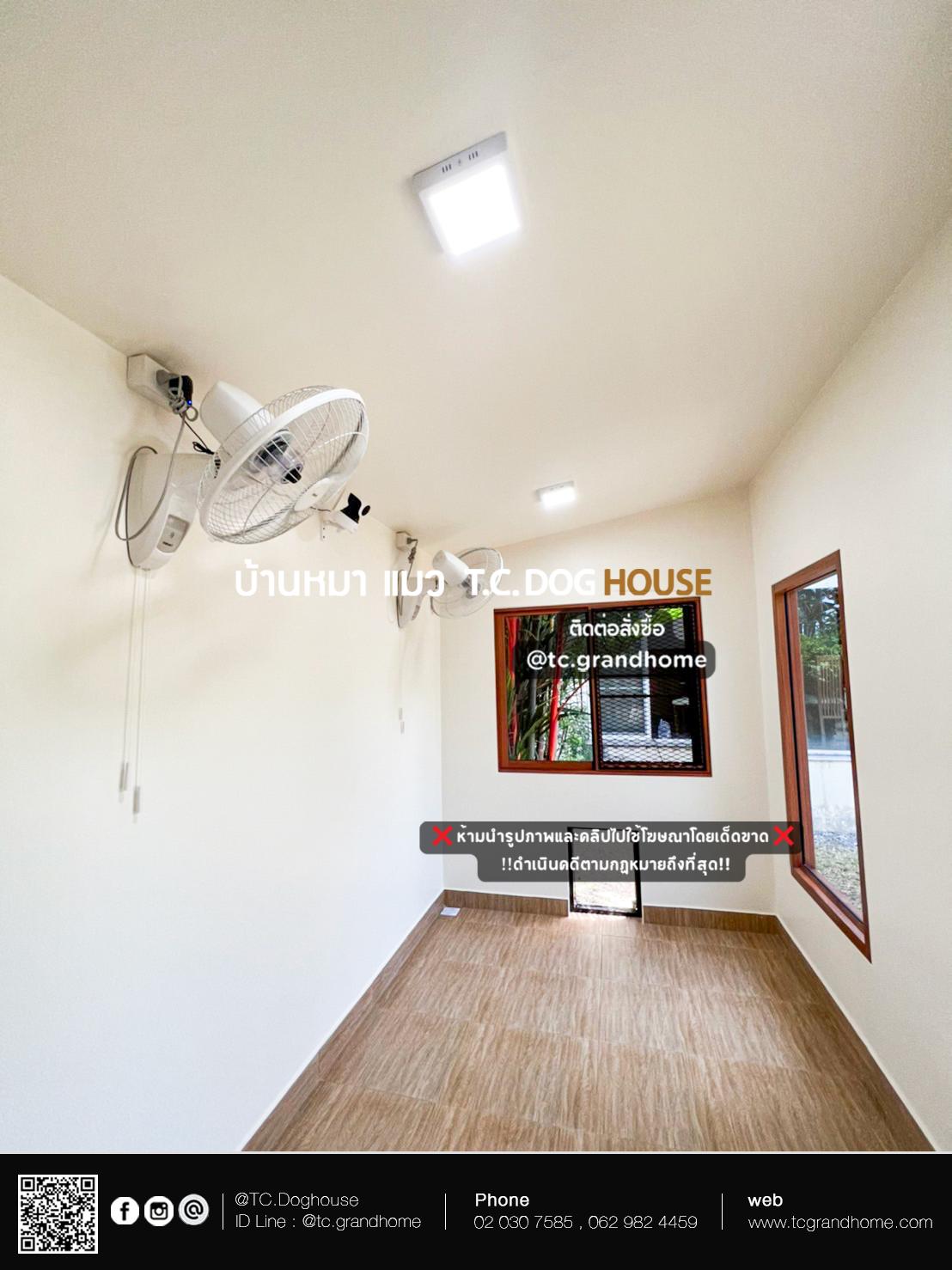 บ้านหมา บ้านแมว แบบ 12 โมเดิร์น มินิมอลสไตล์ ขนาด 200x400x250cm. - Image 10