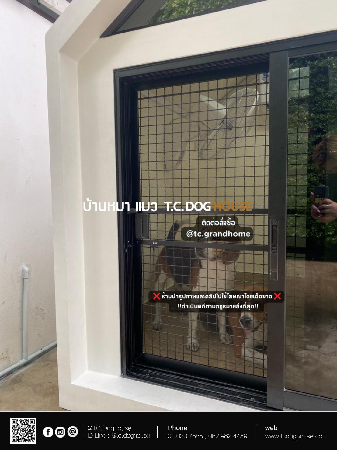 บ้านหมา บ้านแมว แบบ 5 โมเดิร์นสไตล์ ขนาด 150x170x200cm. - Image 7