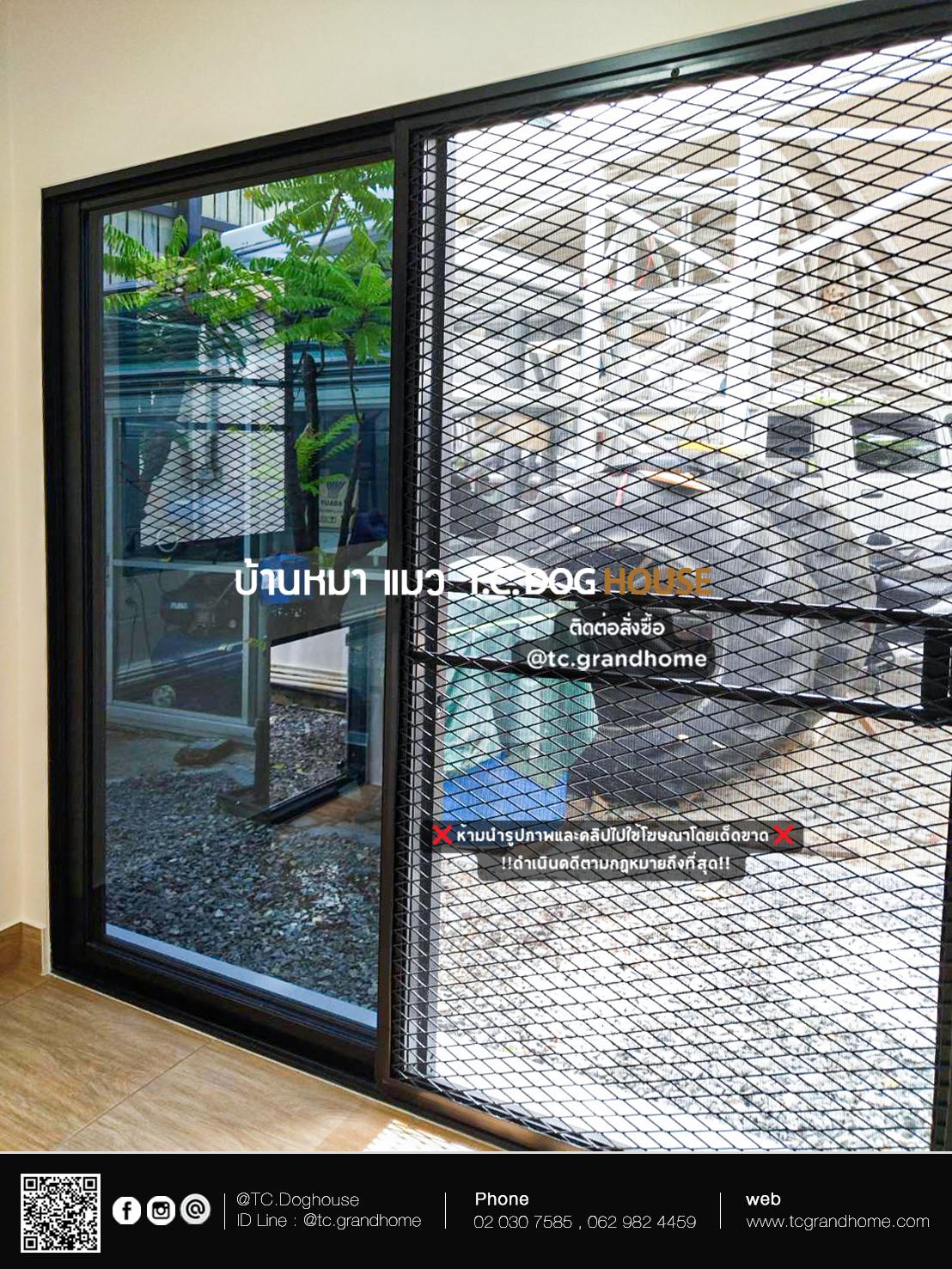 บ้านหมา บ้านแมว แบบ 3 โมเดิร์นสไตล์ ขนาด 180x200x220cm. - Image 8