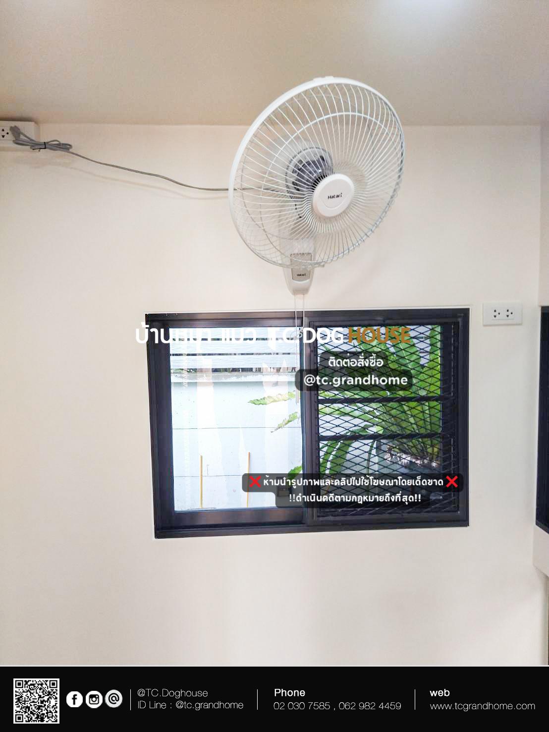 บ้านหมา บ้านแมว แบบ 3 โมเดิร์นสไตล์ ขนาด 180x200x220cm. - Image 8