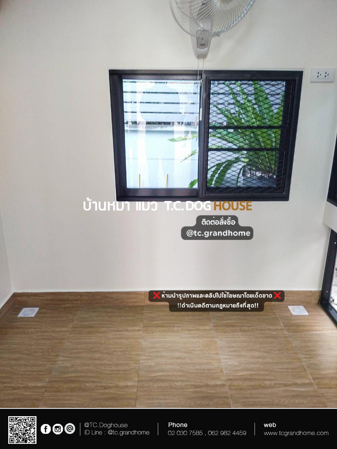 บ้านหมา บ้านแมว แบบ 3 โมเดิร์นสไตล์ ขนาด 180x200x220cm. - Image 10