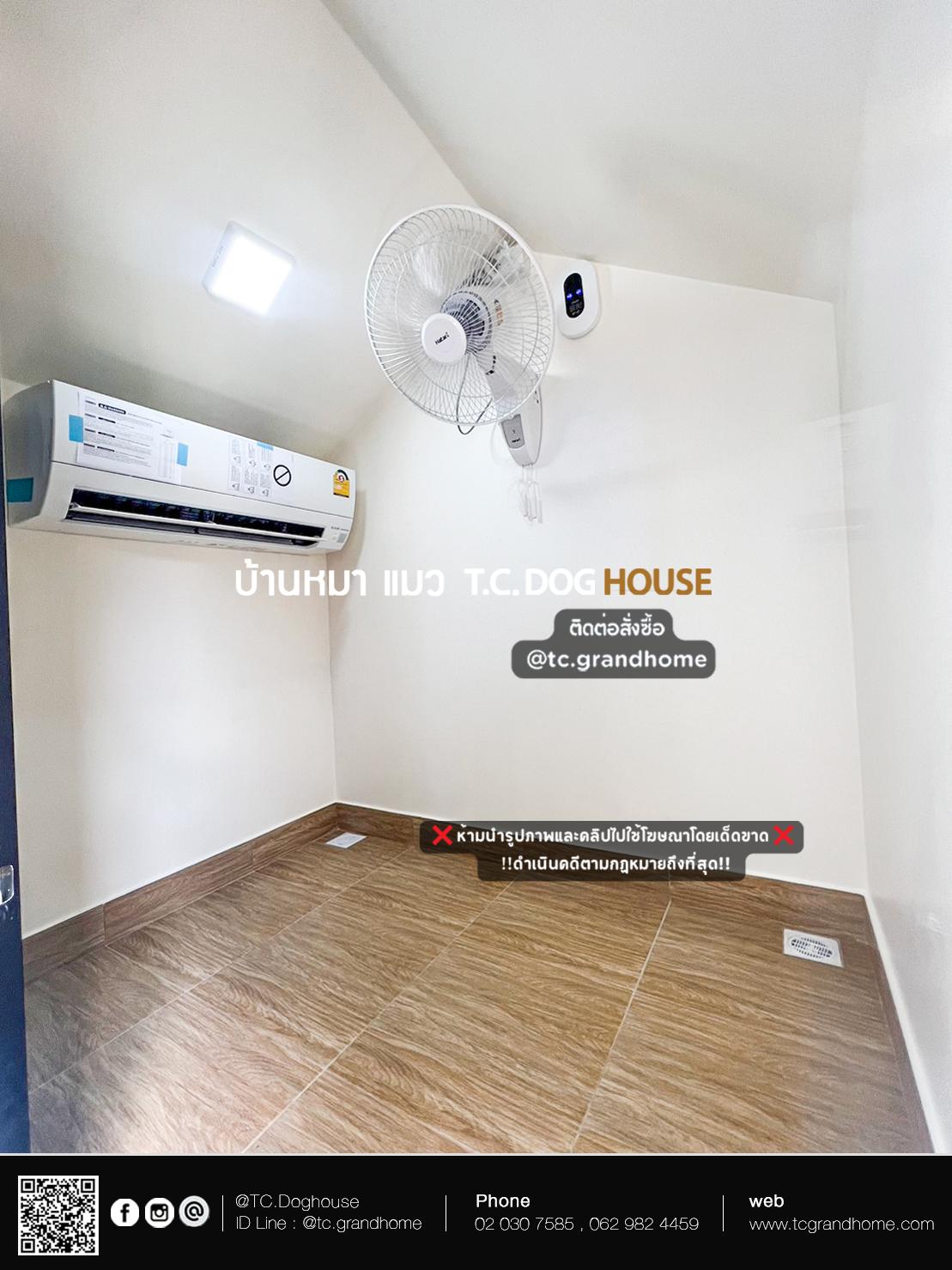 บ้านหมา บ้านแมว แบบ 7 นอร์ดิกสไตล์ ขนาด 150x170x200cm. - Image 6