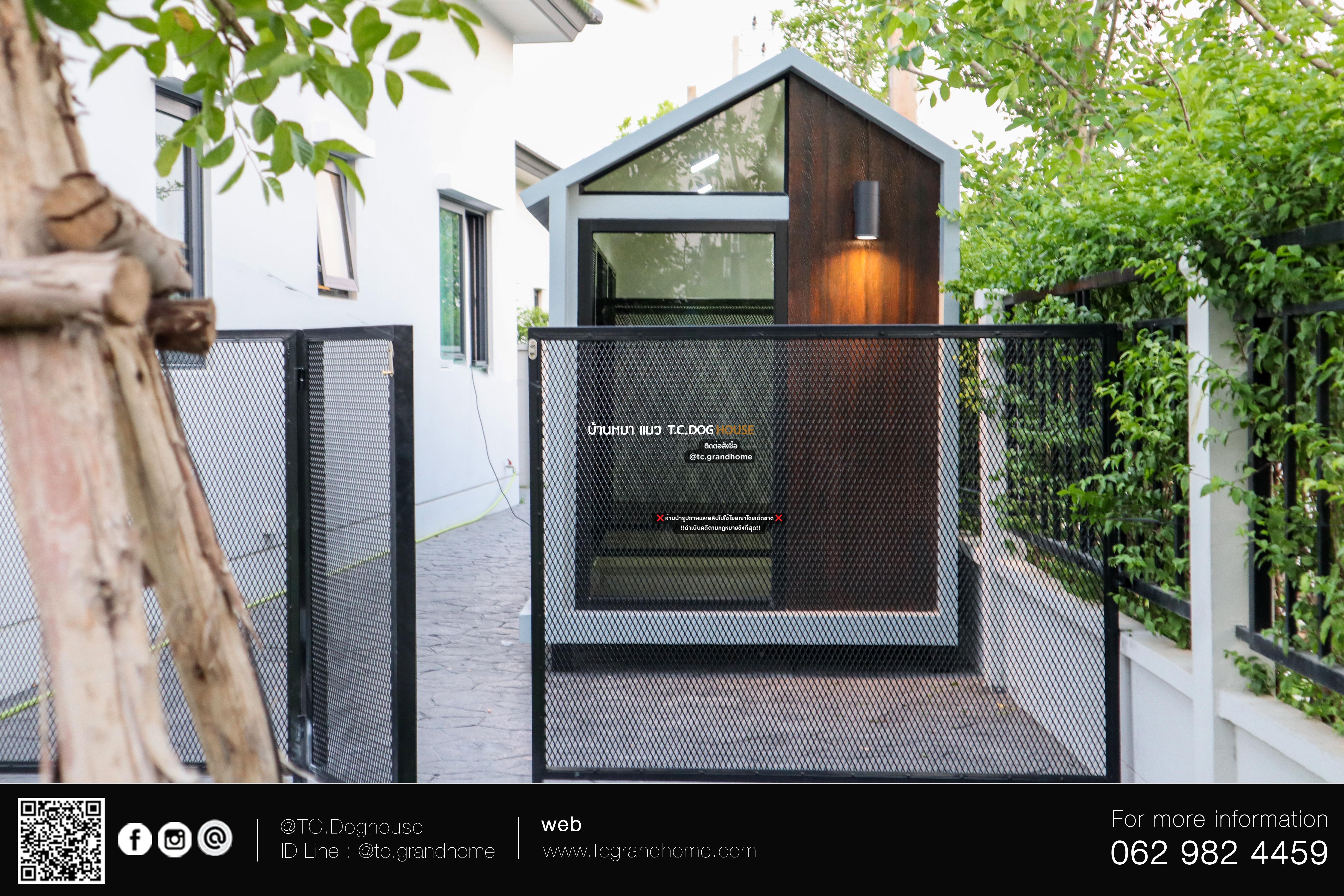 บ้านหมา บ้านแมว แบบ 11 นอร์ดิกสไตล์ ขนาด 150x400x220cm. - Image 2