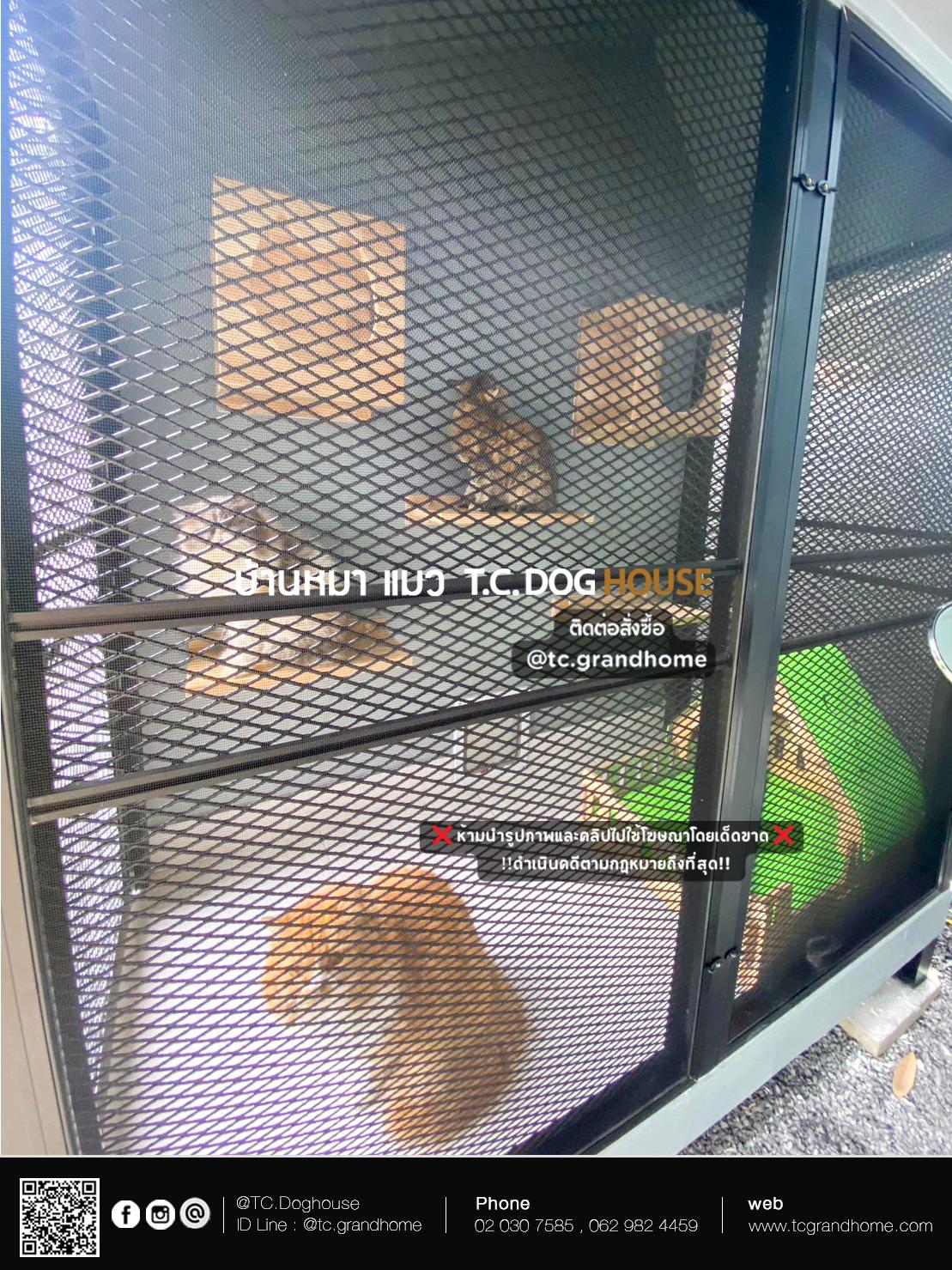 บ้านหมา บ้านแมว แบบ 11 นอร์ดิกสไตล์ ขนาด 260x160x220cm. - Image 6