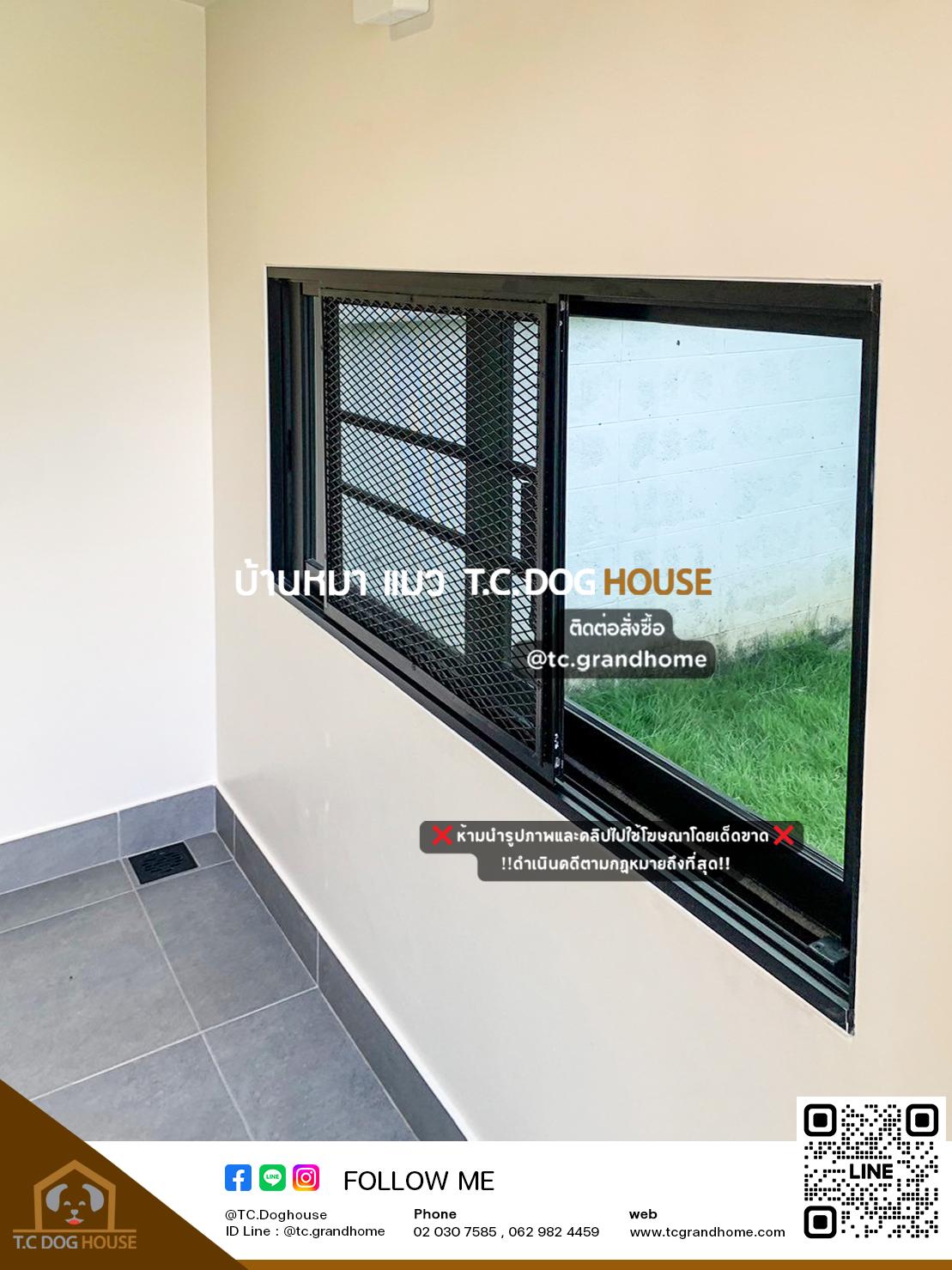 บ้านหมา บ้านแมว แบบ 11 นอร์ดิกสไตล์ ขนาด 200x400x240cm. - Image 7