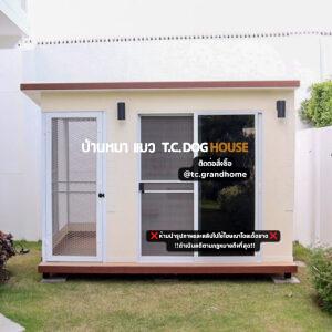 บ้านหมา บ้านแมว แบบ 18 คลาสสิคสไตล์ ขนาด 200x300x220cm.
