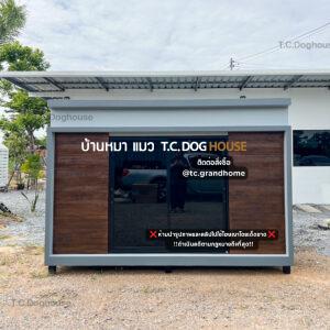 บ้านหมา บ้านแมว แบบ 19 คลาสสิคสไตล์ ขนาด 200x300x200cm.