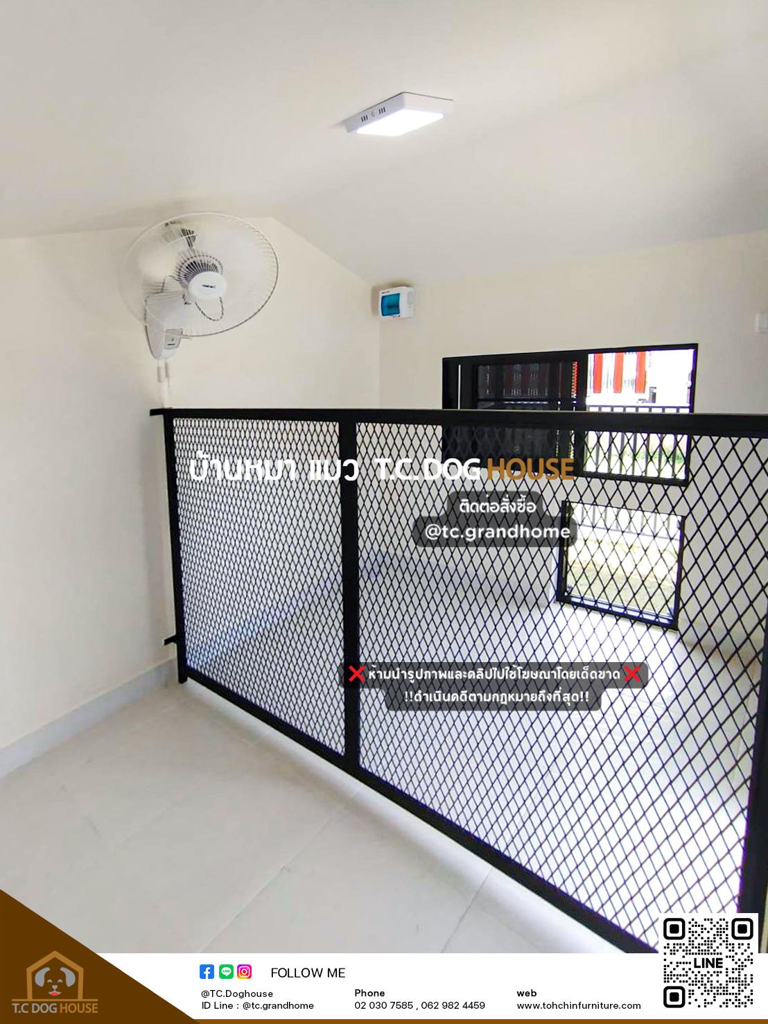 บ้านหมา บ้านแมว แบบ 11 นอร์ดิกสไตล์ ขนาด 260x370x220cm. - Image 7