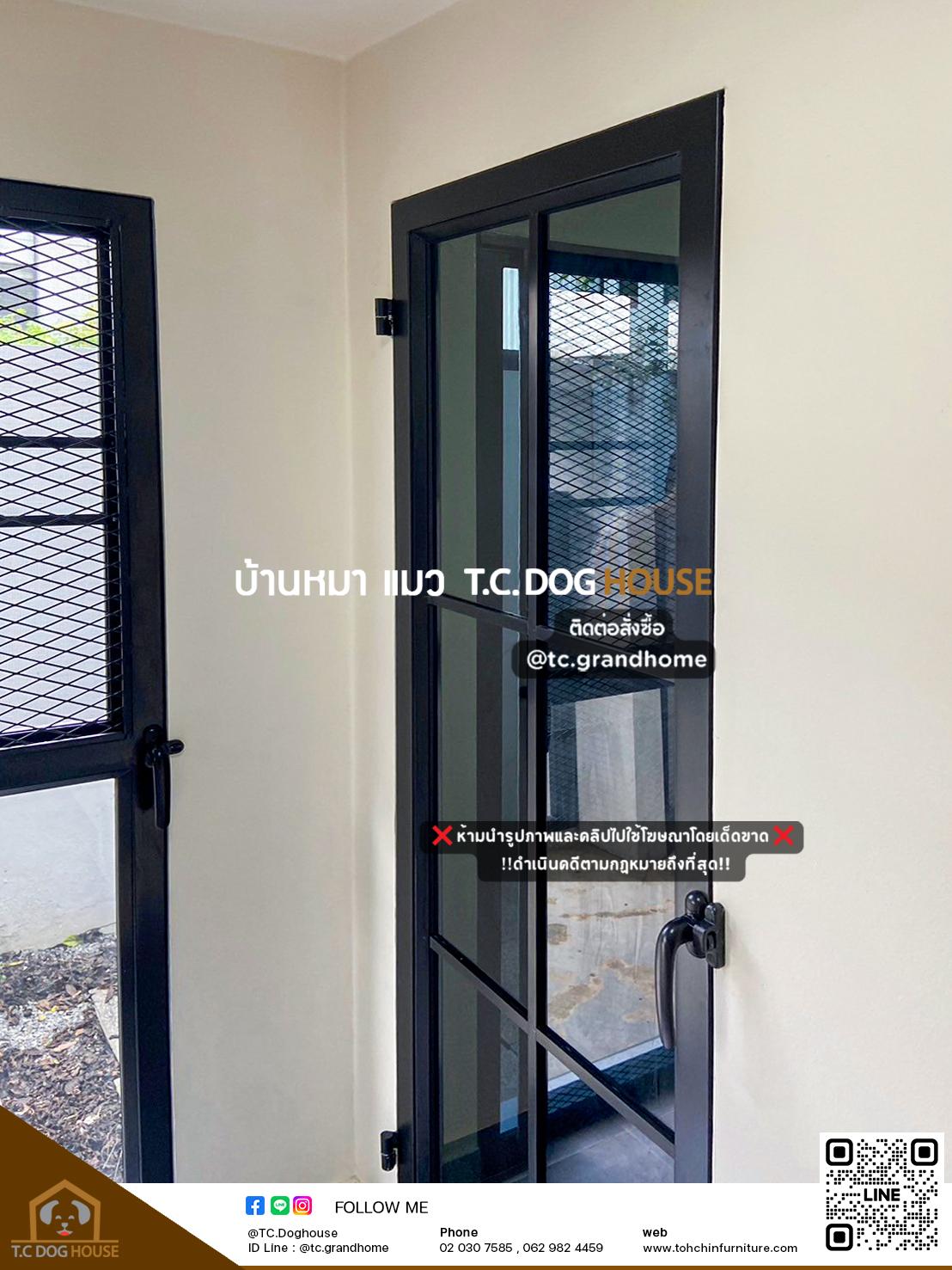 บ้านหมา บ้านแมว แบบ 18 คลาสสิคสไตล์ ขนาด 230x280x220cm. - Image 7