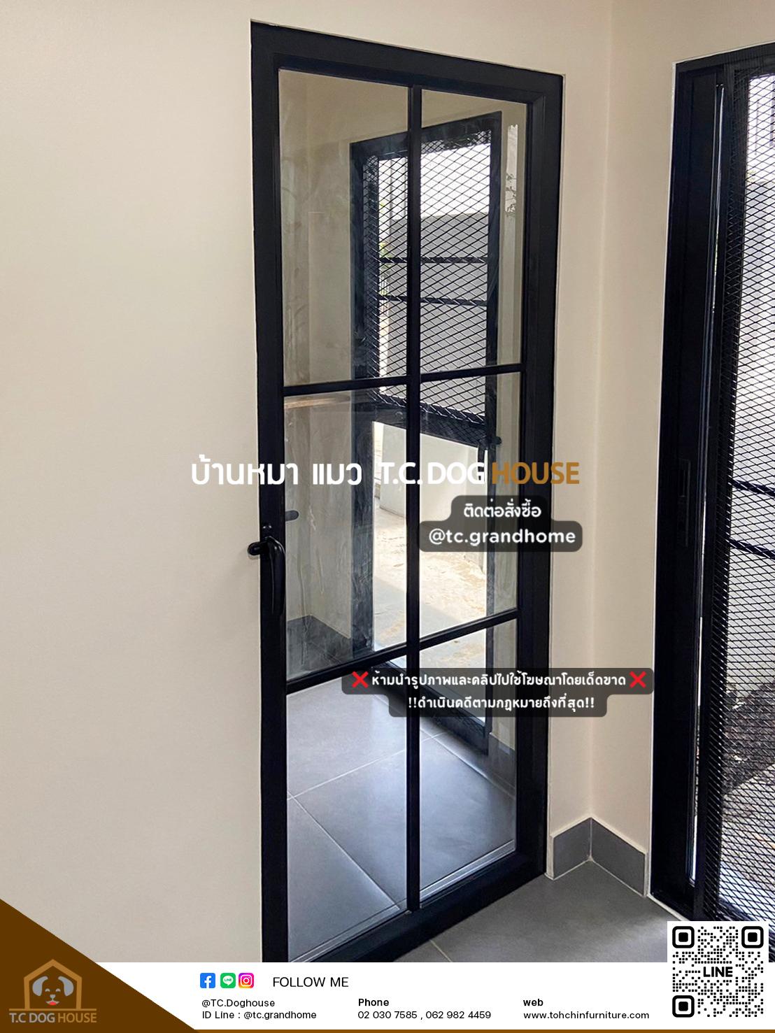 บ้านหมา บ้านแมว แบบ 18 คลาสสิคสไตล์ ขนาด 230x280x220cm. - Image 8