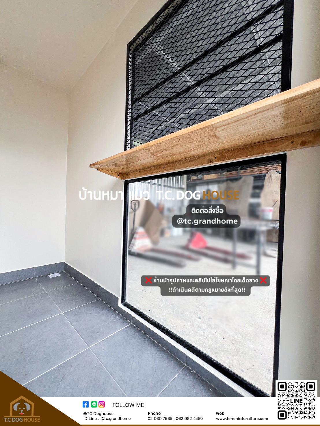 บ้านหมา บ้านแมว แบบ 18 คลาสสิคสไตล์ ขนาด 230x280x220cm. - Image 9