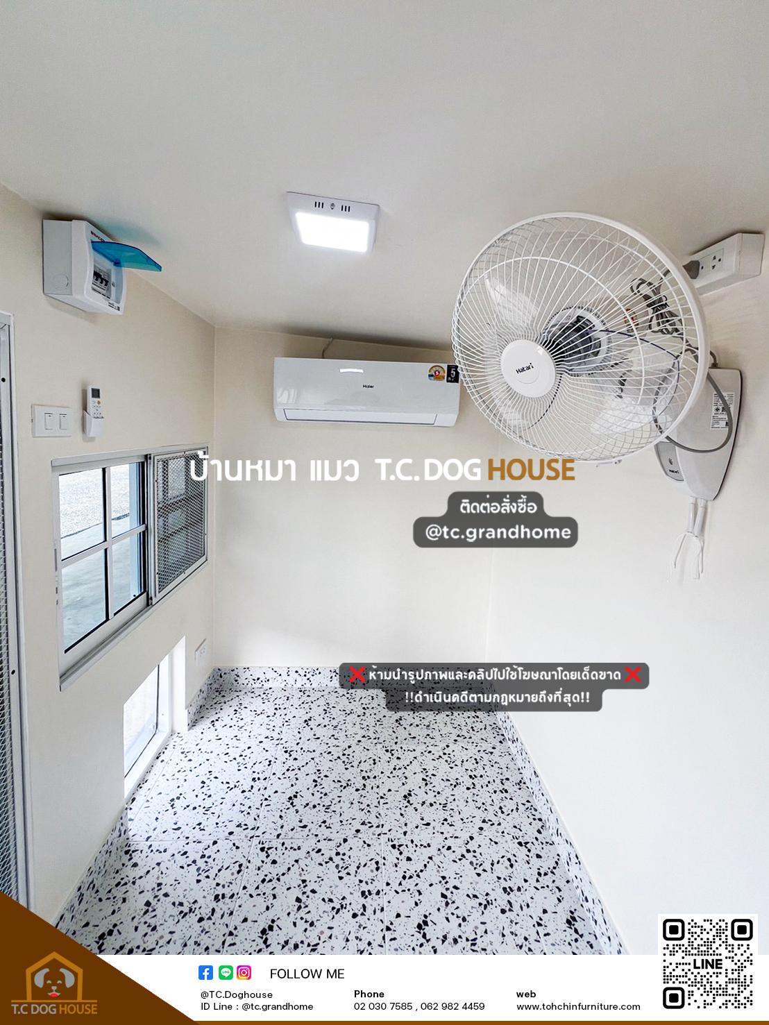 บ้านหมา บ้านแมว แบบ 24 โมเดิร์นสไตล์ ขนาด 150x250x200cm. - Image 6