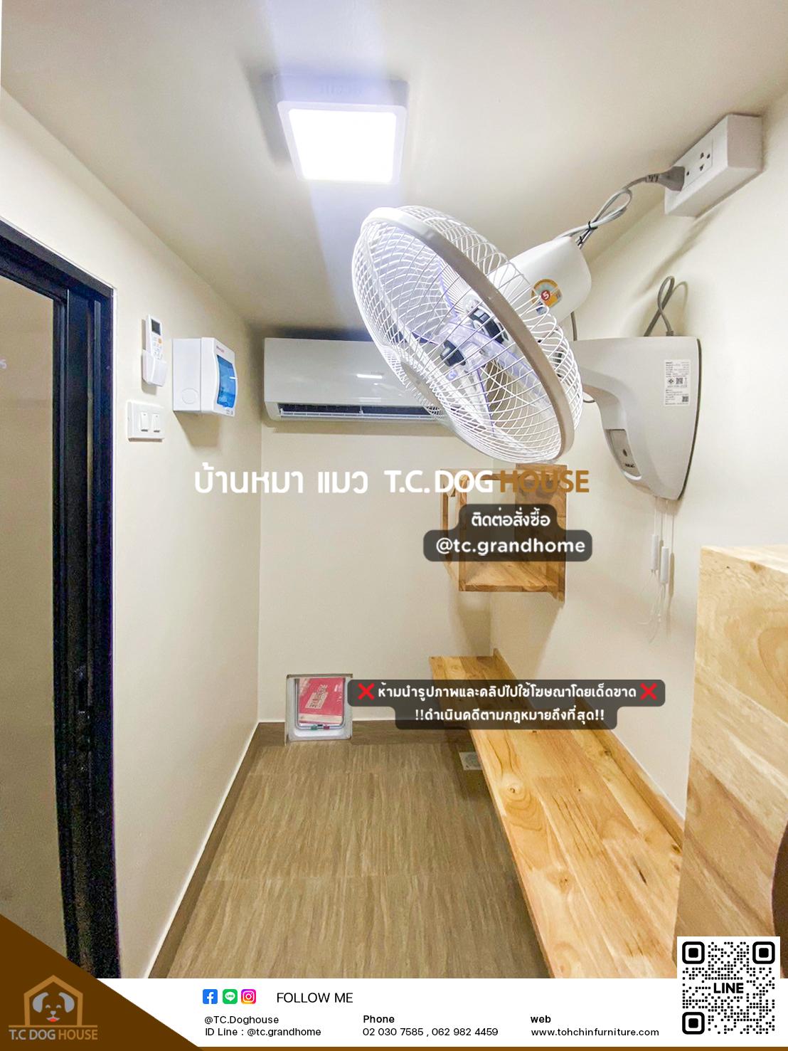 บ้านหมา บ้านแมวแบบ 18 คลาสสิคสไตล์ ขนาด 110x680x180cm. - Image 14