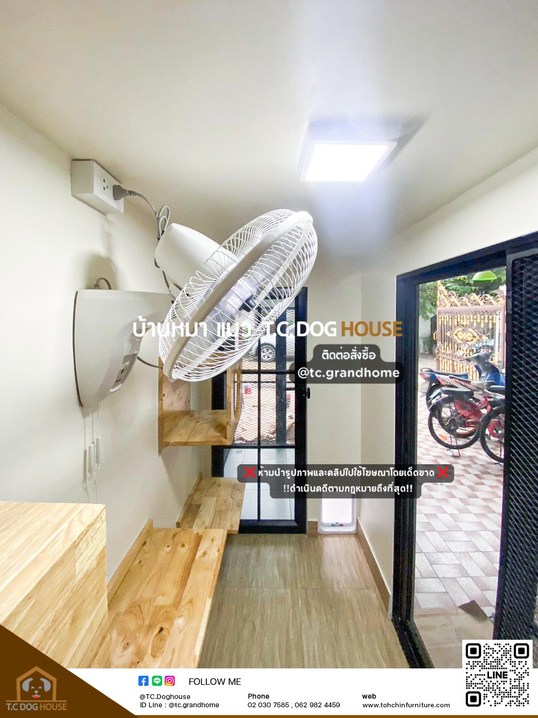 บ้านหมา บ้านแมวแบบ 18 คลาสสิคสไตล์ ขนาด 110x680x180cm. - Image 17