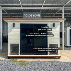 บ้านหมา บ้านแมว แบบ 37 คลาสสิคสไตล์ ขนาด 200x280x200cm.