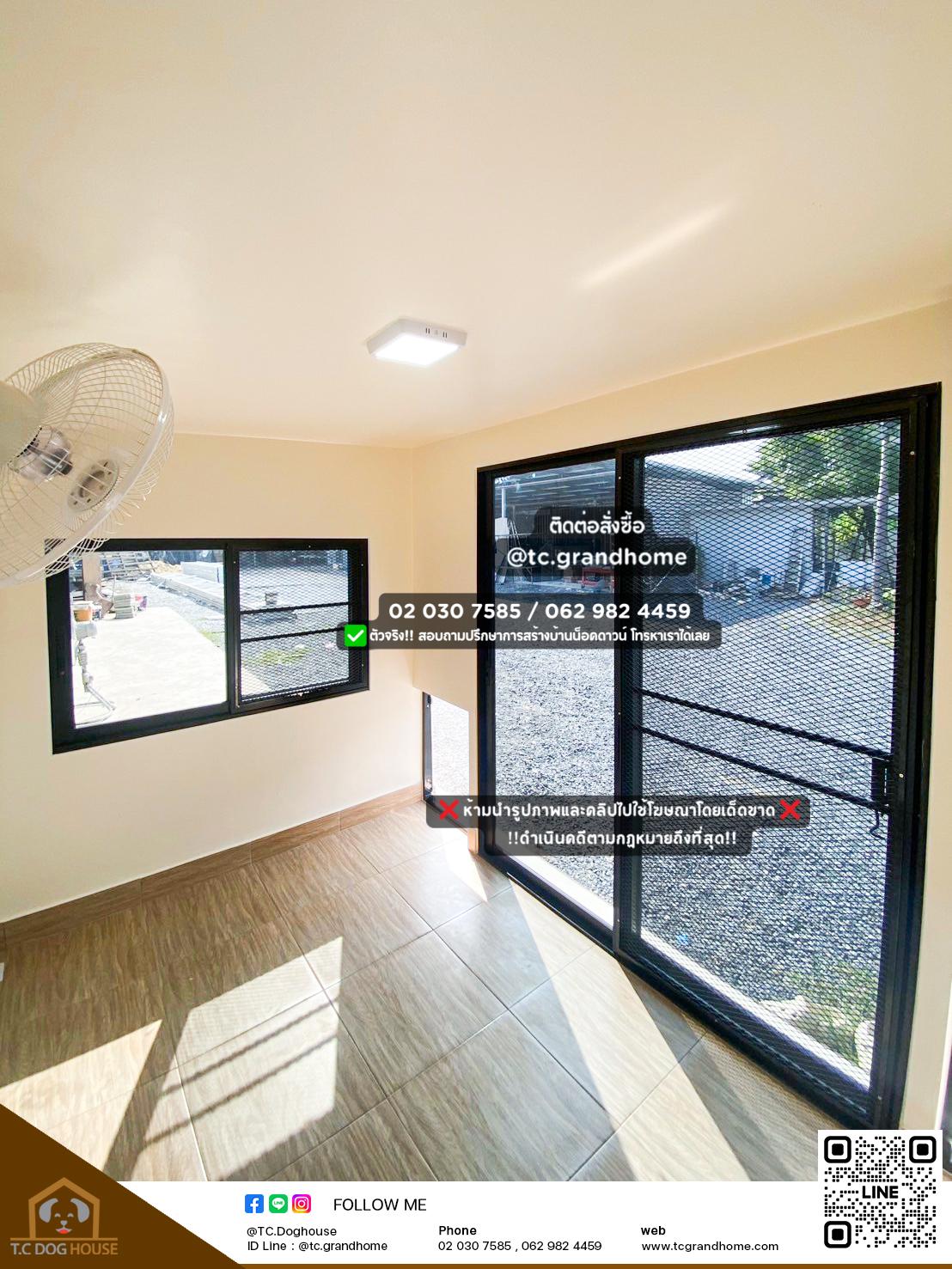 บ้านหมา บ้านแมว แบบ 37 คลาสสิคสไตล์ ขนาด 200x280x200cm. - Image 5
