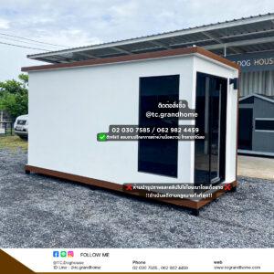 บ้านหมา บ้านแมว แบบ 38 โมเดิร์นสไตล์ ขนาด 170x400x220cm.
