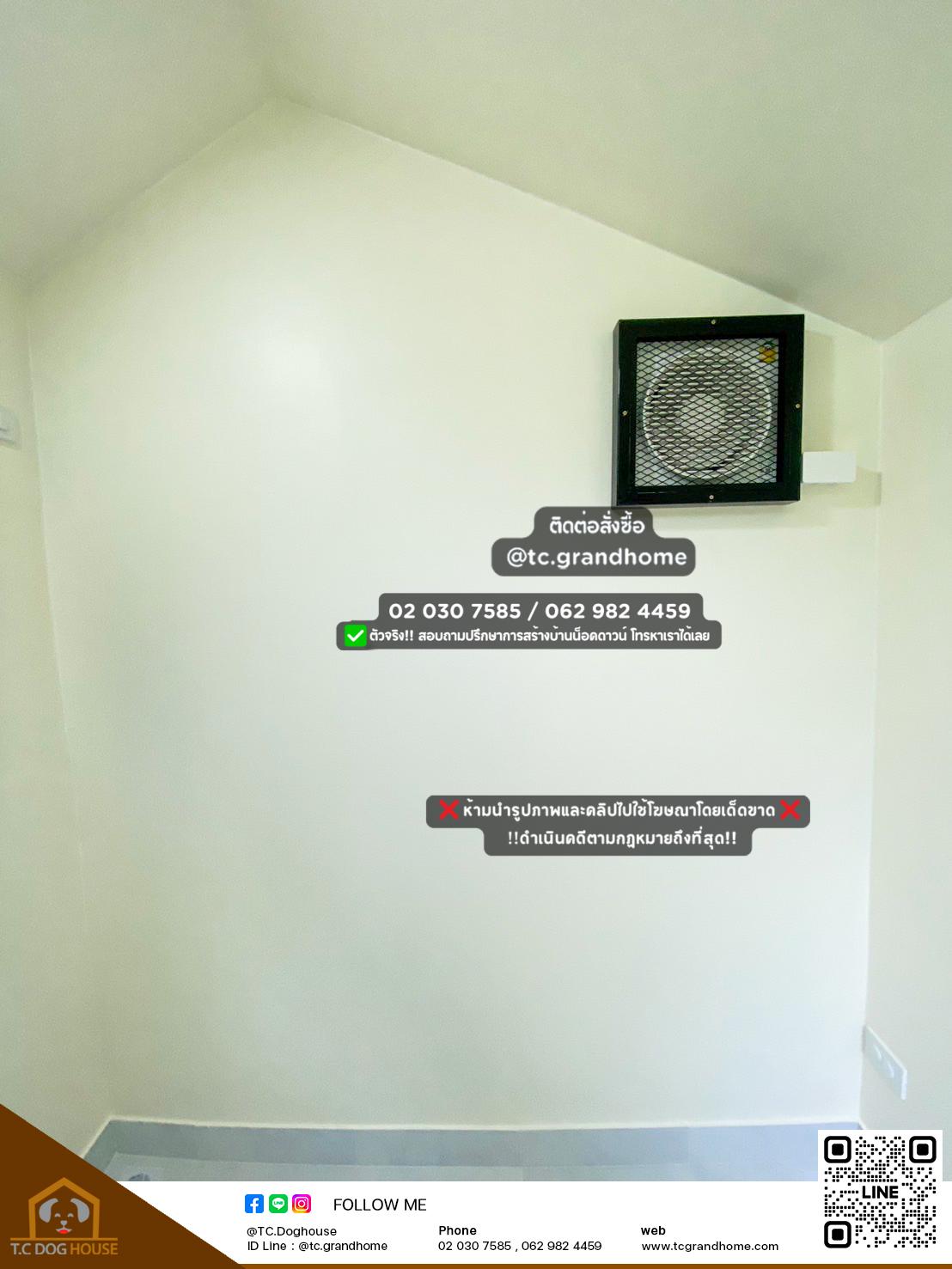 บ้านนก แบบ 11 นอร์ดิกสไตล์ ขนาด 180x200x260cm. - Image 8