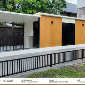 บ้านหมา บ้านแมว แบบ 43 โมเดิร์นสไตล์ ขนาด 300x900x270cm.